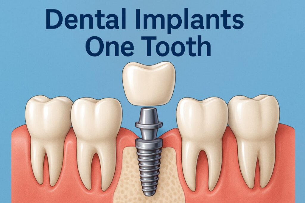How Dental Implants Replace One Tooth And Why It’s Important